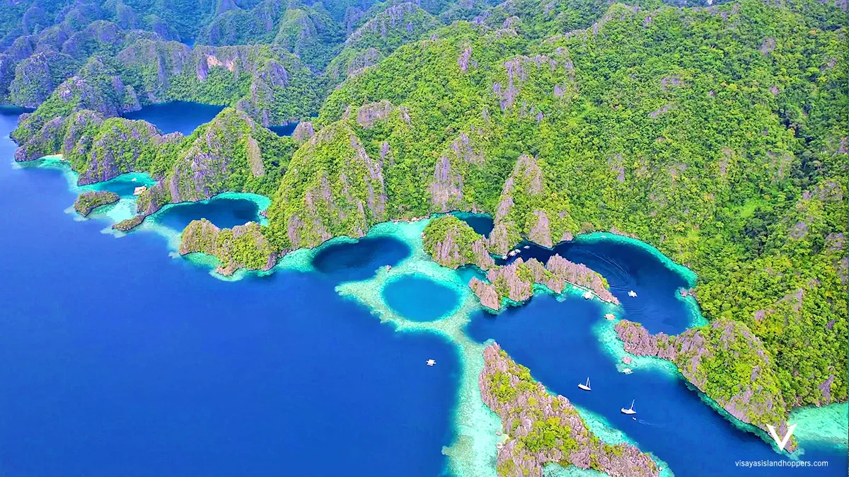 Visyas Island Hoppers Twin Lagoon,Coron Palawan