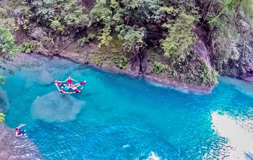 Badian Canyoneering & Moalboal Sardines Tour