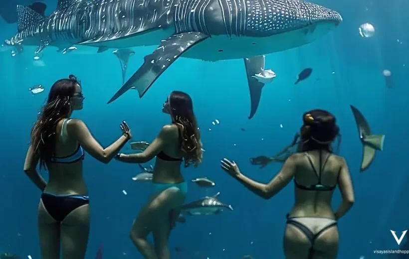 Oslob Whale Sharks, Badian Canyoneering & Moalboal Sardines Tour